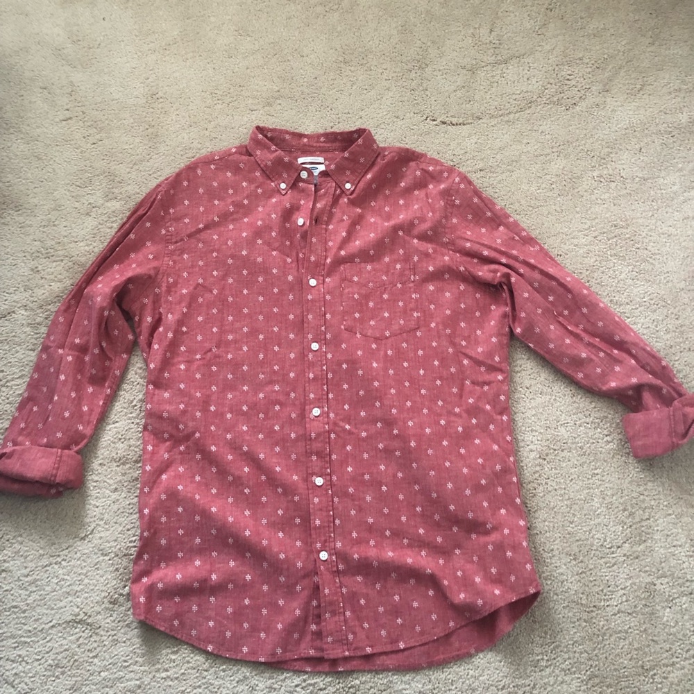 Men’s button down shirt